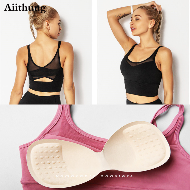 Aiithuug Yoga Bras Fitness Shi - огляд і ціна Sports Bra Racerback