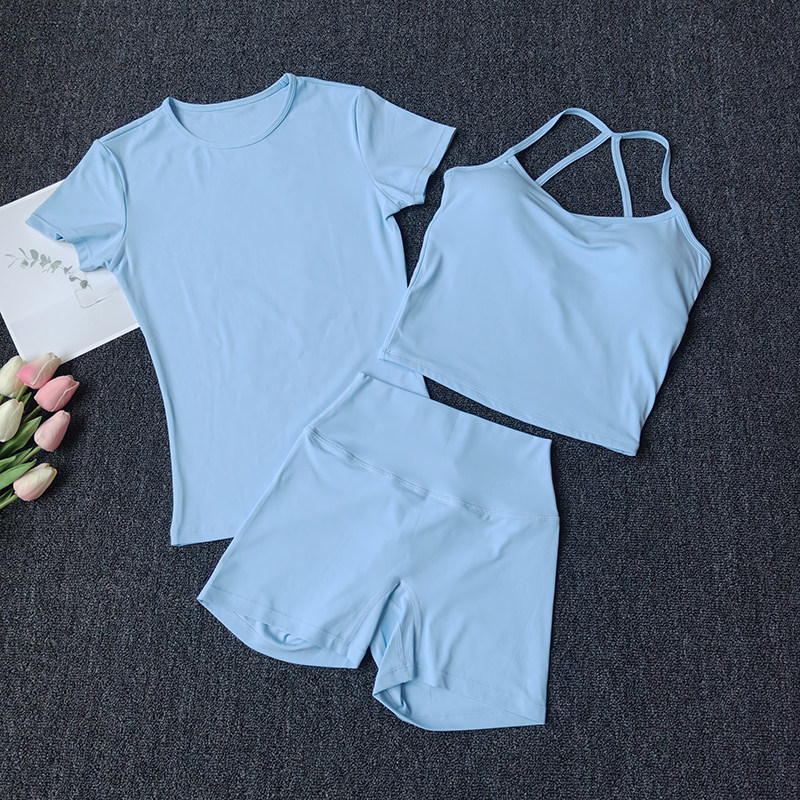 3 Piece Quick Dry Workout Set  - огляд і ціна Full Coverage Bra