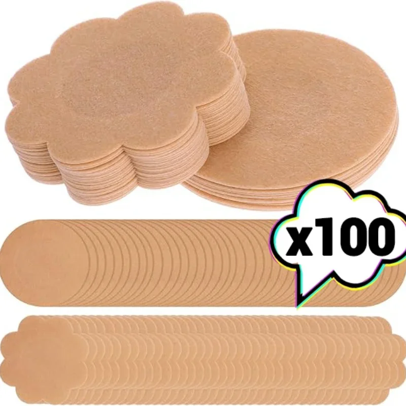 10/100pcs Women Nipple Cover S - огляд і ціна Strapless Bra Adhesive