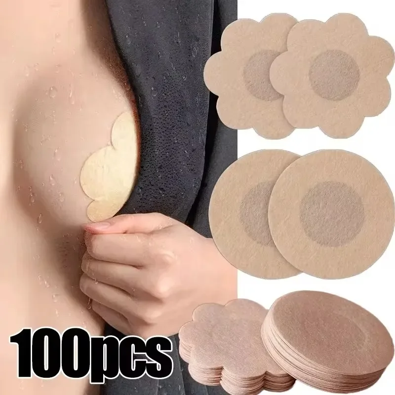 10/100pcs Women Nipple Cover S - огляд і ціна Strapless Bra Adhesive