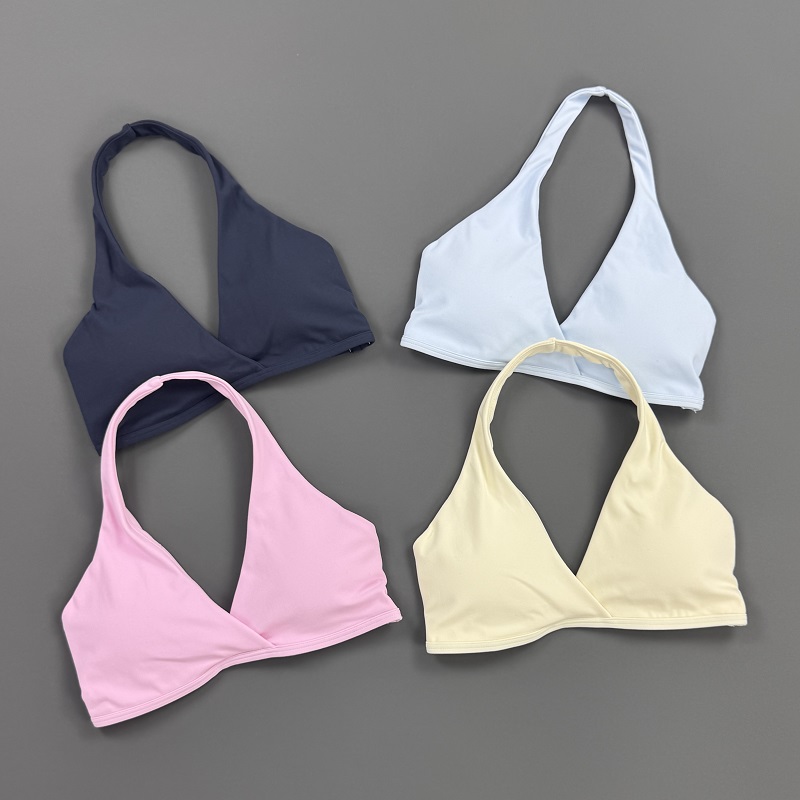 Gym Top Women Halter Neck Spor - огляд і ціна Sports Bra Racerback